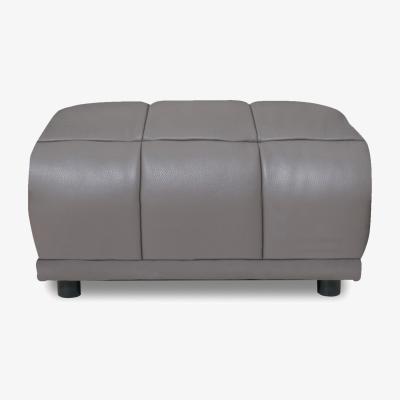 Furniture Village Cube Leather Large Footstool