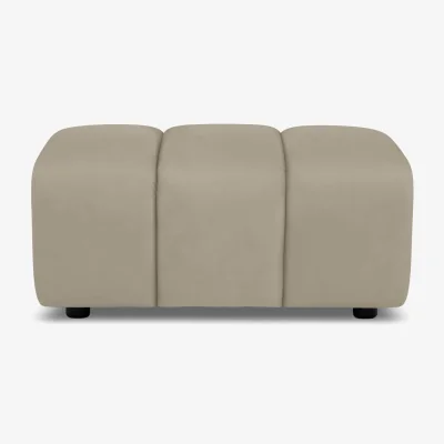 Furniture Village Rhianna Large Leather Footstool
