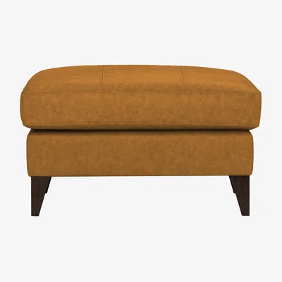 Furniture Village The Lounge Co. - Romilly Leather Footstool