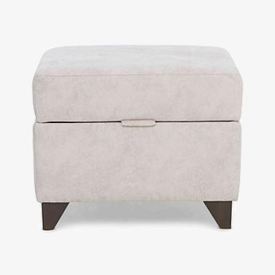 Furniture Village Boutique Aura Storage Footstool - Enzo Cream