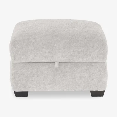Furniture Village Flex Fabric Storage Footstool - R110 Sand