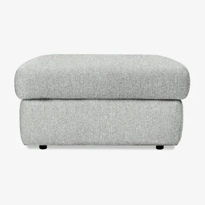 Furniture Village G Plan - Wren Fabric Storage Footstool - Swift Cygnet