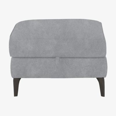 Furniture Village Homestage Fabric Storage Footstool - Bluish Grey