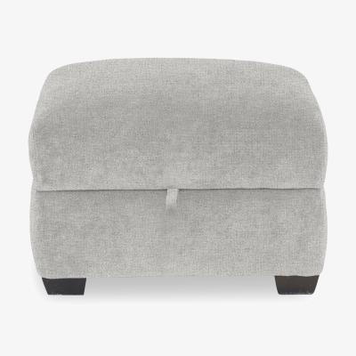 Furniture Village Flex Fabric Storage Footstool - Iron