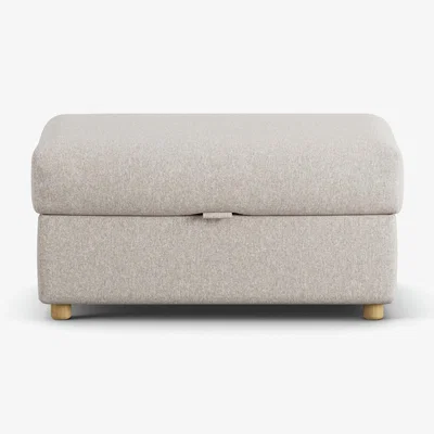 Habitat Habitat Holmfirth Fabric Footstool - Natural