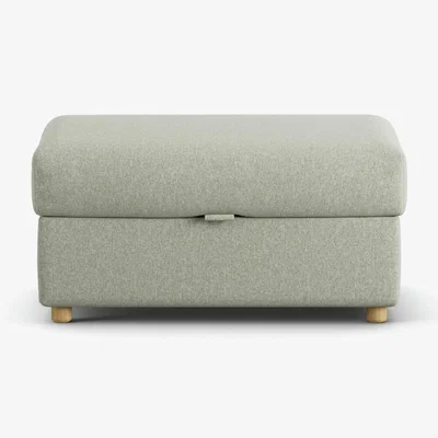Habitat Habitat Holmfirth Fabric Footstool - Sage Green