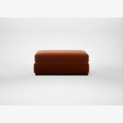 Heal's Heal's Trento Ottoman Cotton Velvet Russet