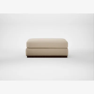 Heal's Heal's Trento Ottoman Brushed Cotton Oat