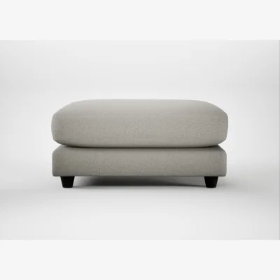 Heal's Heal's Snooze Footstool Loop Twill Fossil Black Feet