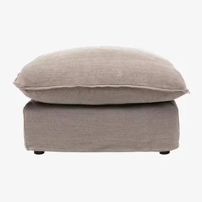 John Lewis John Lewis x Sophie Conran Cocobella Footstool, Light Leg