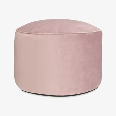 John Lewis John Lewis & Partners Velvet Pouffe