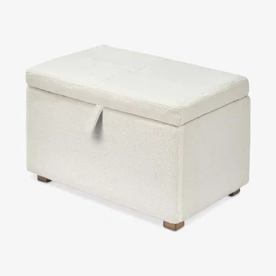 John Lewis Gaia Baby Serena Boucle Ottoman Footstool