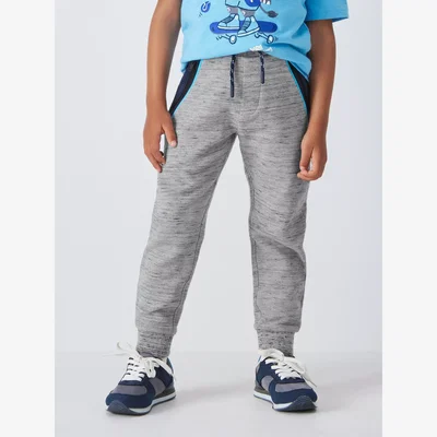 John Lewis John Lewis Kids' Space Dye Ottoman Jogger, Grey