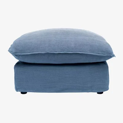 John Lewis John Lewis x Sophie Conran Cocobella Footstool, Light Leg