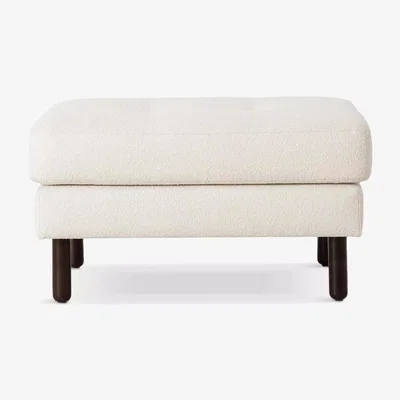 John Lewis Swyft Model 04 Footstool, Dark Leg