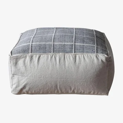Knees Rodelle Pouffe - Grey