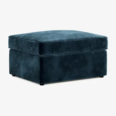 La Redoute Jay-Be® Luxe Velvet Footstool Sofa Bed with Comfort Mattress