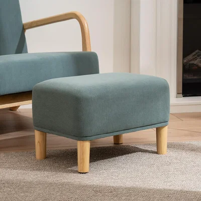 La Redoute Mid Century Corduroy Footstool