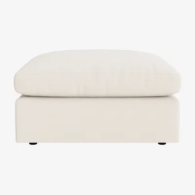 Loaf Cuddlemuffin Footstool (Frothy Milk Clever Slubby Cotton)