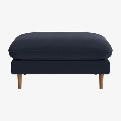 Loaf Slow Riser Footstool, Med Rect (Milky Way Clever Cotton)