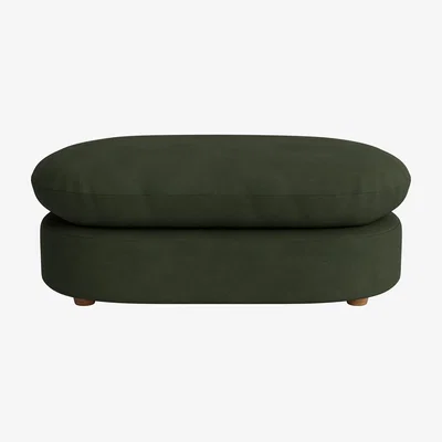 Loaf Curvella Footstool (Woody Walk Clever Cotton)