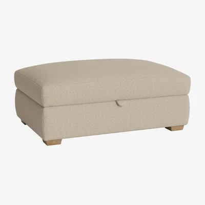 Loaf Bumper Storage Footstool