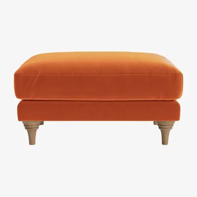Loaf Bagsie Footstool (Bobbing Buoy Clever Velvet)