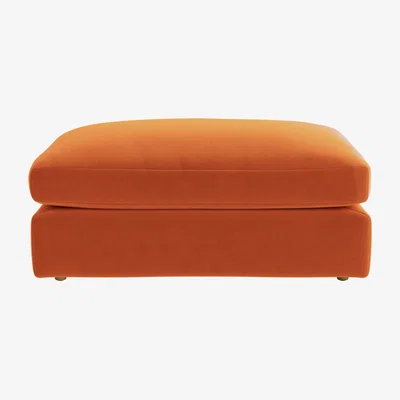 Loaf Big Easy Footstool (Bobbing Buoy Clever Velvet)