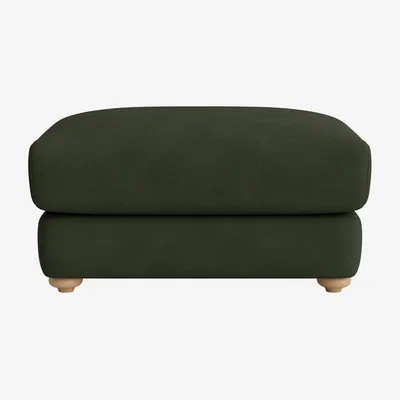 Loaf Smooch Footstool (Woody Walk Clever Cotton)