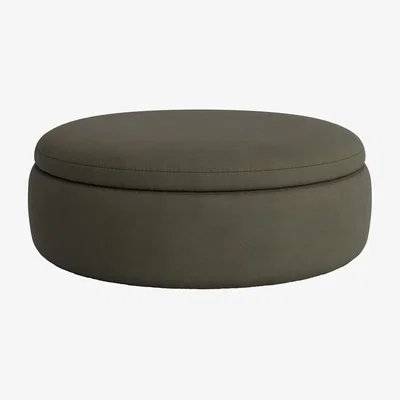 Loaf Pot Pie Footstool, Xl Rnd (Woody Walk Clever Cotton)