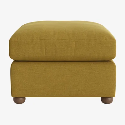 Loaf Queenie Footstool (Cardamom Cake Clever Linen)