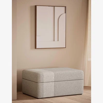 Marks & Spencer M&S X Kelly Hoppen Ottoman Storage - Grey, Grey