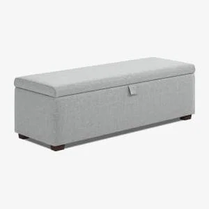Marks & Spencer M&S  Ottoman Blanket Box - 5FT - Mid Grey, Mid Grey,Charcoal,Navy,Natural,Silver,Silver Grey,Light Grey,Mink,Grey