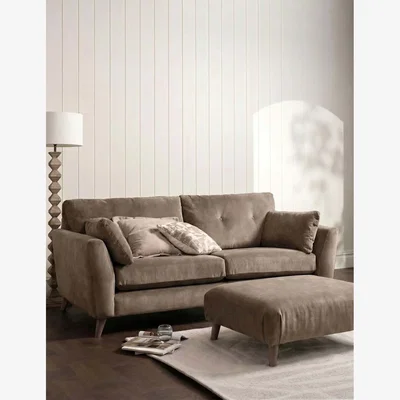 Marks & Spencer BARKER AND STONEHOUSE Ellis Footstool Taupe
