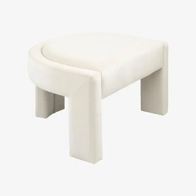 My Furniture Santini Ottoman – Chalk