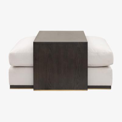 My Furniture Burbank Footstool With Layered Coffee Table