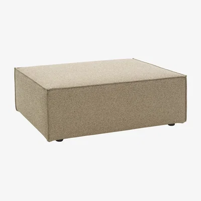 Nordic Nest Brafab Muki ottoman Light taupe