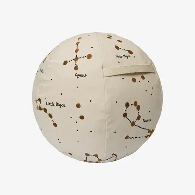 Nordic Nest Ferm Living Constellation pouf Undyed Ø50 cm