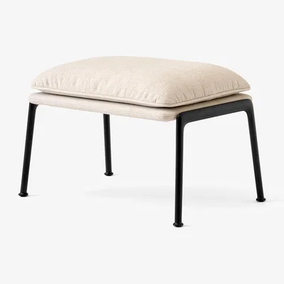 Nordic Nest &Tradition Muno LN20 footstool Warm black-Cifrado 0221