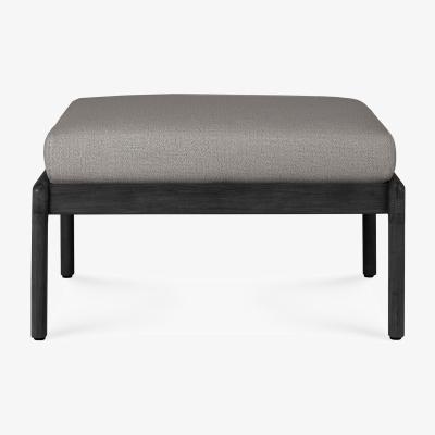 Nordic Nest Ethnicraft Jack outdoor footstool black stained teak Mocha