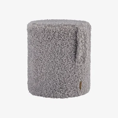 Nordic Nest blomus Teddy pouf Sharkskin Ø35x40 cm
