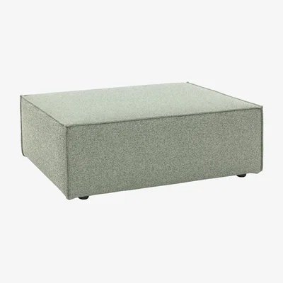 Nordic Nest Brafab Muki ottoman Sea green