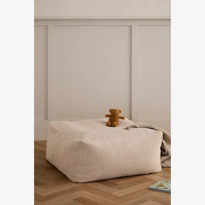 Nordic Nest Kid's Concept Kid's Base seat pouffe 85x85x34 cm Off-white