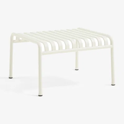 Nordic Nest HAY Palissade Ottoman footstool Cream white