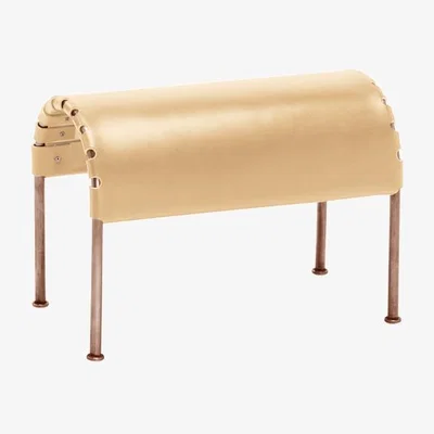 Nordic Nest Källemo Bruno footstool Natural copper-plated base