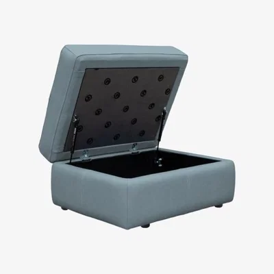 Downtown G Plan Hardy Leather Storage Footstool - Leather Grade L