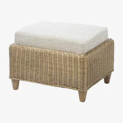 Downtown Desser Seville Light Oak Footstool, Wood