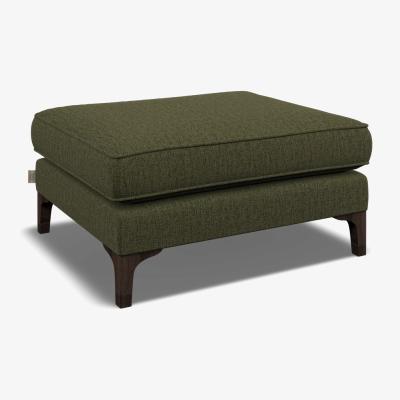 Downtown Orla Kiely Arklow Fabric Footstool - Premium Plain Fabric