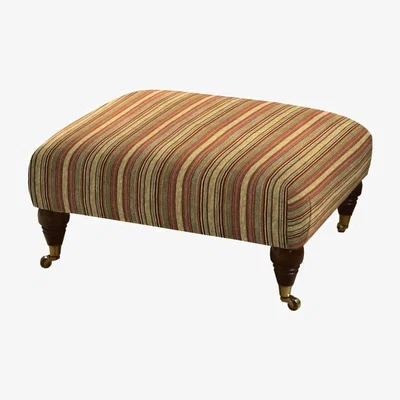 Downtown Parker Knoll Moseley Footstool, Leather