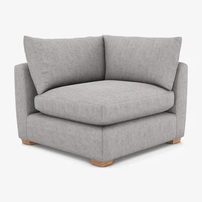 Downtown Freddie Fabric 1 Seater Corner Section - Fabric Grade D - Foam